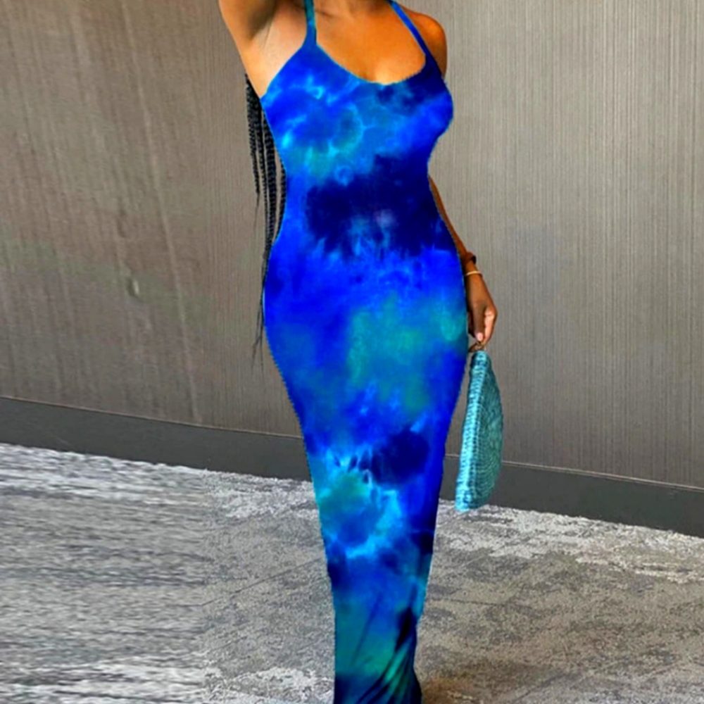 Dark Blue Dress
